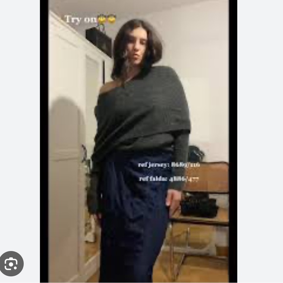 ZARA GREY SWEATER - Picture 6 of 6